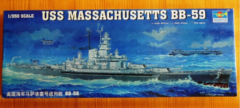 Revue de kit : USS Massachusetts BB-59 1/350 Trumpeter Massac10