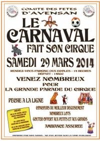 Le Carnaval Fait Son Cirque le 29 Mars 2014 à Avensan 0879cf10