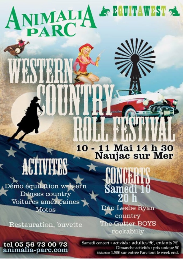 Western country Roll Festival le 10 et 11 Mai 2014 à Naujac sur Mer 17976010