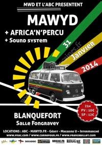 Concert Reggae le 31 Janvier 2014 à Blanquefort 58069110