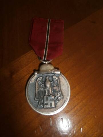 Ruban Allemand ww2 pour médaille front de l'Est WWII Viande froide 