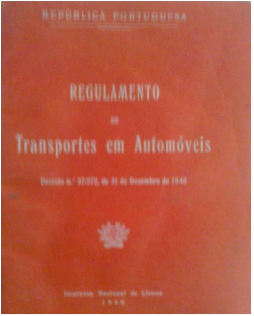 Regulamento de Transportes em Automóveis 44747410