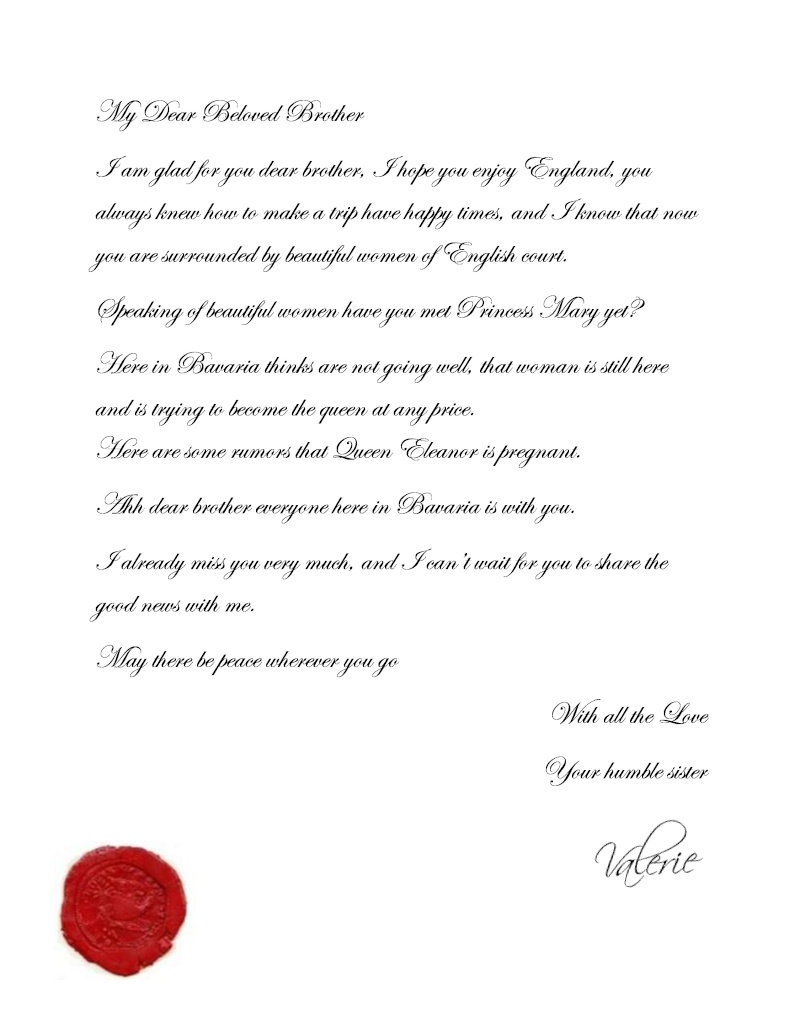 Letters between Prince Philip and Princess Valerie My_dea10