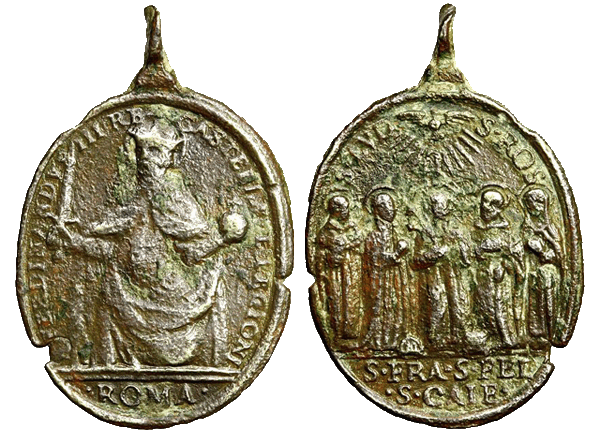 San Fernando III / cinco santos canonizados en 1671 - s. XVII  (SXVII-O71) D046_d10