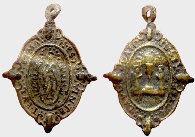 Medalla Inmaculada Concepción / Stmo. Sacramento (R.M. Pe Inmaculada 52) Inmacu19