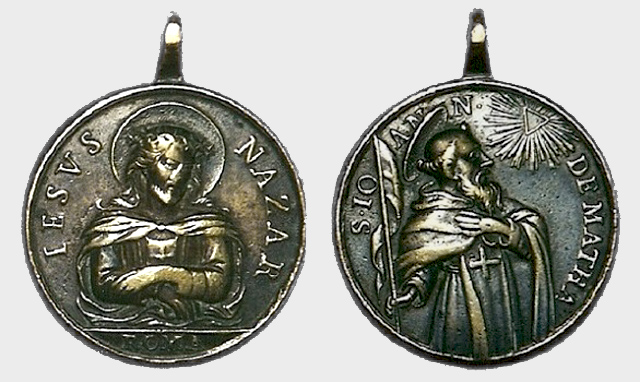 Medalla Jescristo Cautivo IESVS NAZAR/SAN JUAN DE MATA (FSV-116)(R.M. SXVIII-C77) Jesucr12