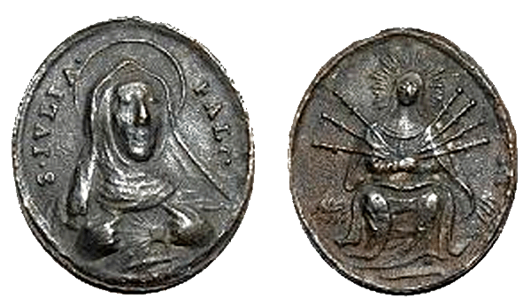 Santa Juliana de Falconieri/Dolorosa siete espadas  (R.M. SXVIII-O41) Julian10