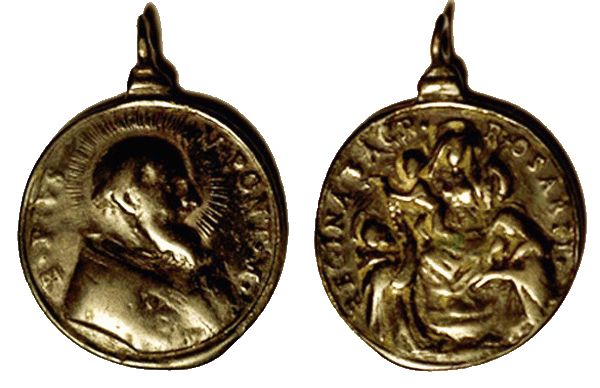 Medalla Beato Pio V/Virgen del Rosario (R.M. SXVII-C22) Pio_v_10