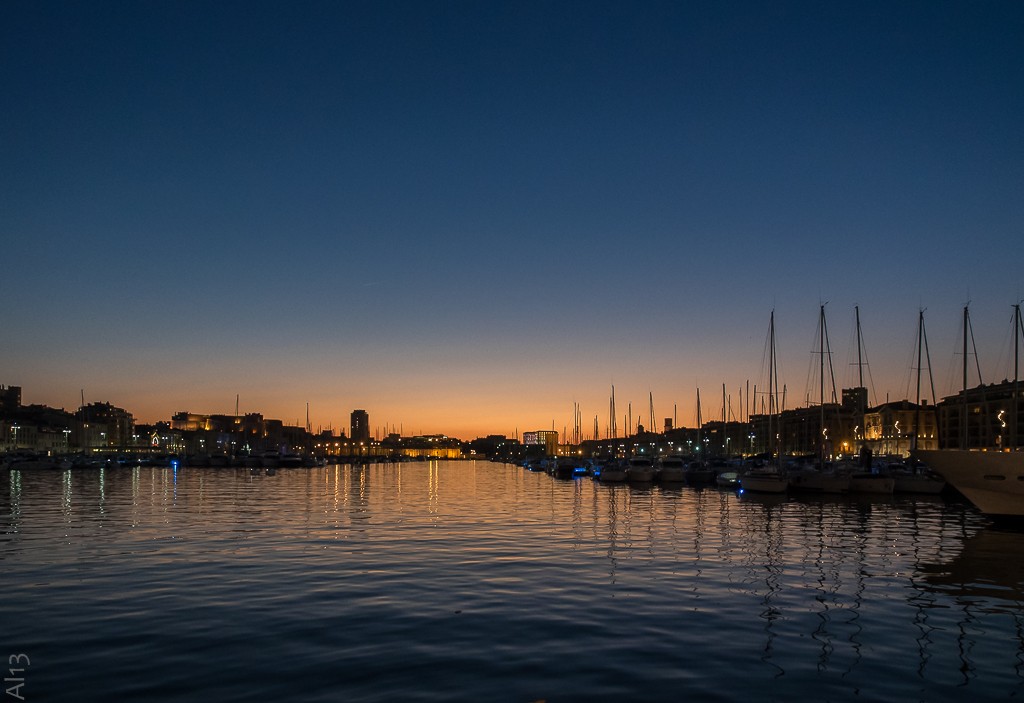 Vieux port au crépuscule Port112