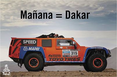 DAKAR 2014 et Gordon sur son Hummer 15247010