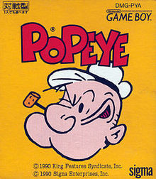 La licence "Popeye" sur Game boy 220px-17