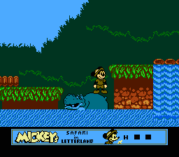 Mickey : les jeux éducatifs sur NES 24683010