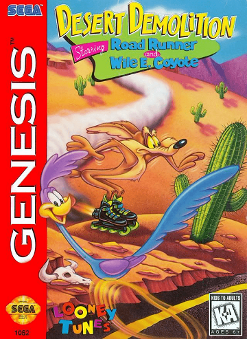 Desert Demolition Starring Road Runner and Wile E. Coyote (Megadrive) 36344-10