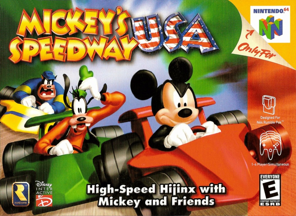 Mickey's Speedway USA (N64) 6465110