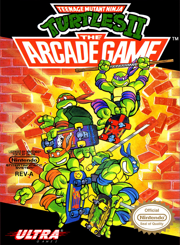 La licence "Teenage Mutant Ninja Turtles" sur NES ! Cover10