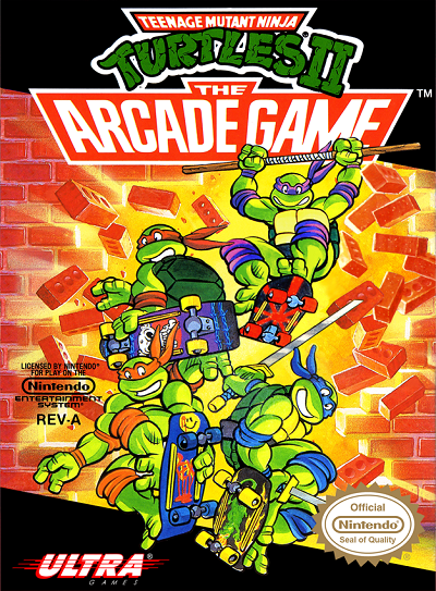 La licence "Teenage Mutant Ninja Turtles" sur NES ! Cover10