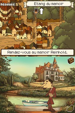 La licence "Professeur Layton" sur DS Main21