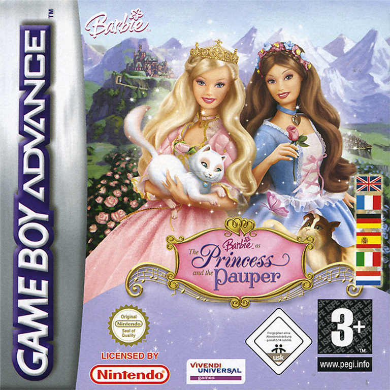 Les jeux Barbie sur GBA ! Mondem10