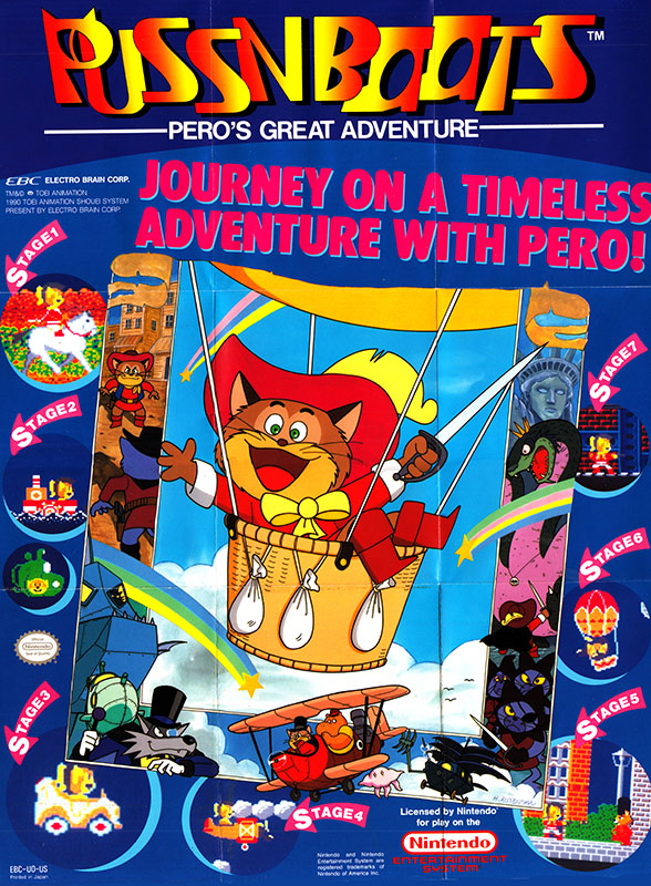 Puss 'n Boots : Pero's Great Adventure (NES) Nespus10