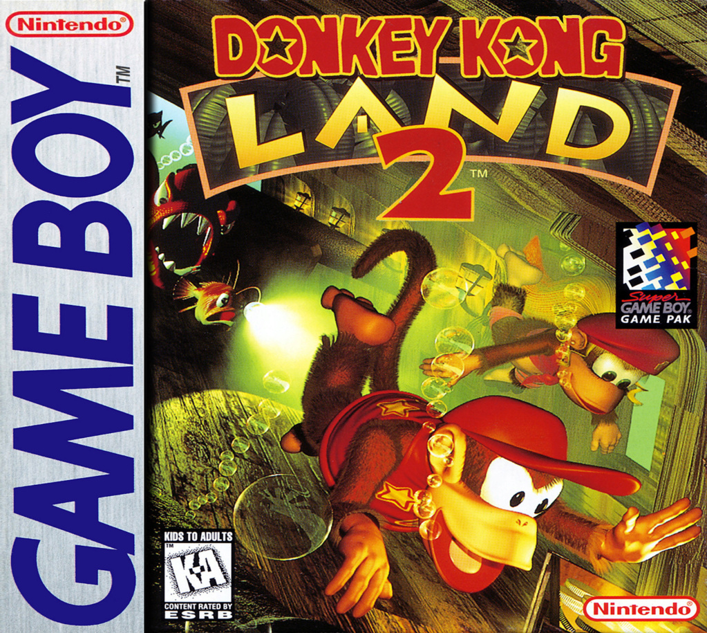 La licence "Donkey Kong Land" sur Game boy et Game boy color ! Ninten10