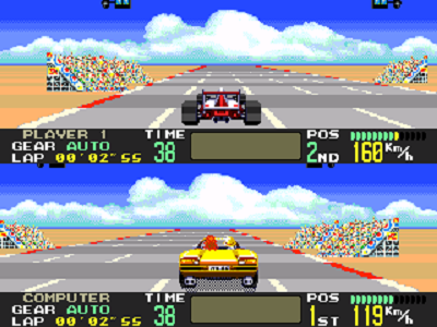 La licence "OutRun" sur Megadrive ! Outrun14