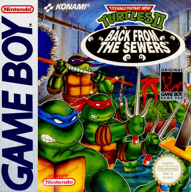 La licence "Teenage Mutant Hero Turtles" sur Game boy ! Teenag11