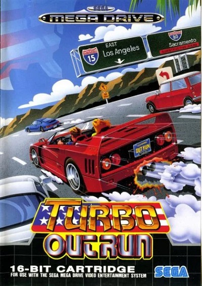 La licence "OutRun" sur Megadrive ! Turboo10