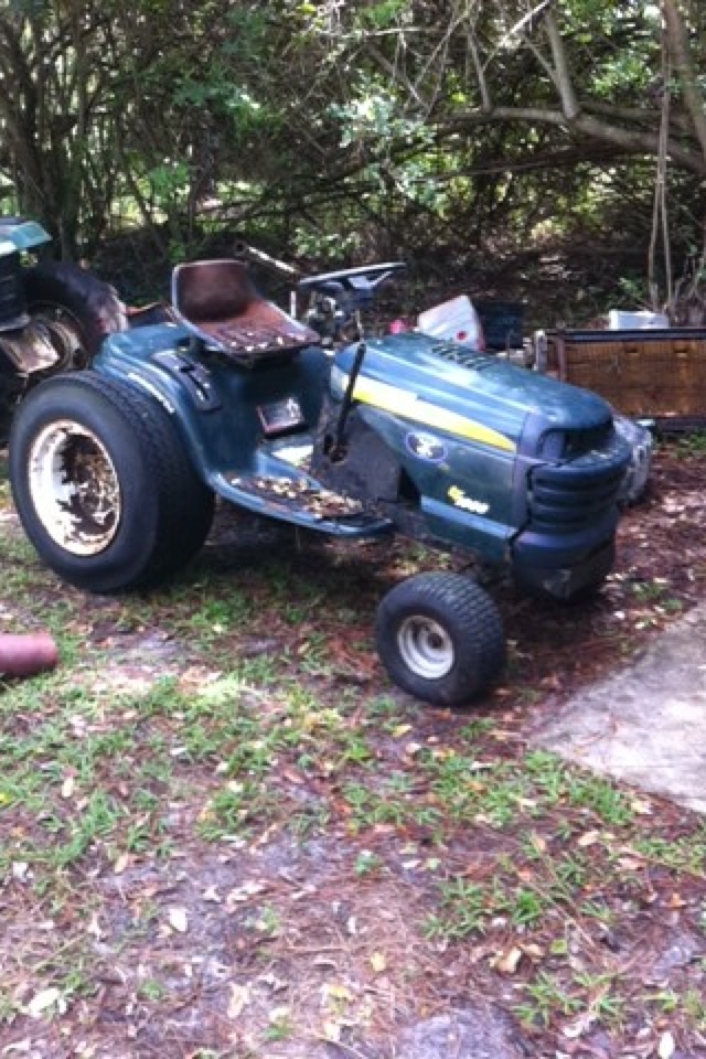 mower - Craftsman lt1000 mud mower build "Joey" Image254