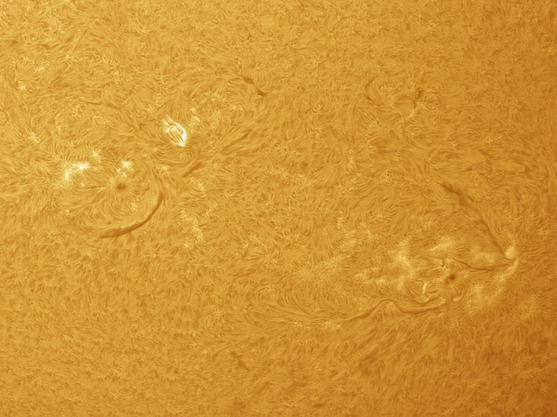 Soleil du 17 mai en lumière blanche vers 13h TU 20140526