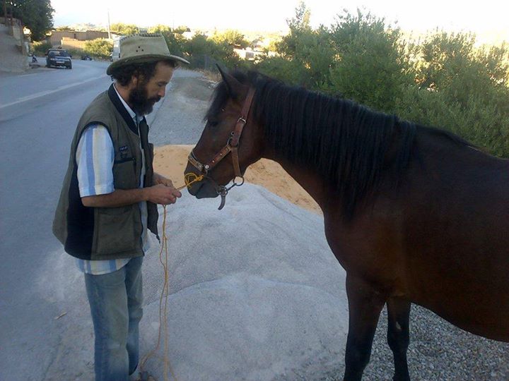 OULAHLOU et son cheval (oulahlou et la nature) Ou10