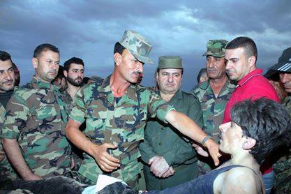 سهيل الحسن هو قائد عملية سجن حلب المركزي  10299910
