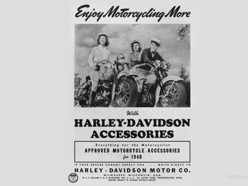 foto storiche di HD... giusto per rimanere in tema di old  Harley30