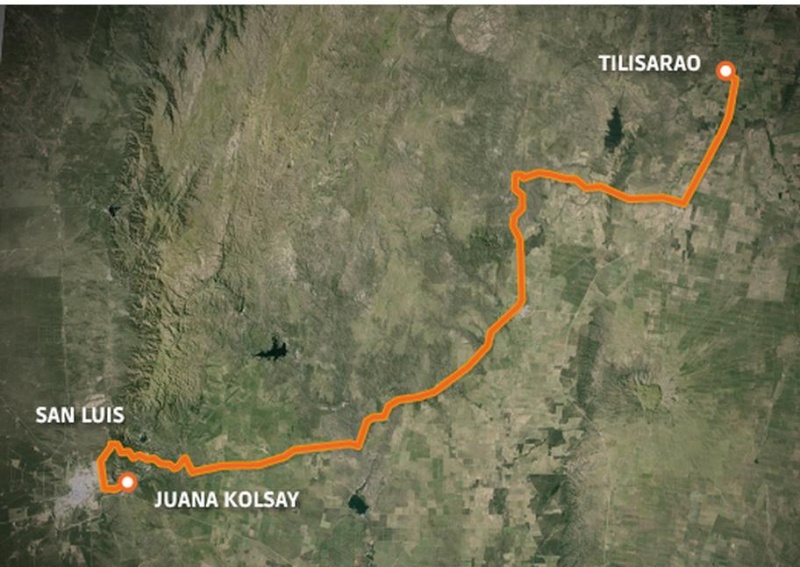 2014.01.22 ore 20,30 - Video TOUR DE SAN LUIS 2014 (Arg) (20-26 gennaio) - 3a tappa - Tilisarao-Juana Koslay - 175,8 Km - 22 gennaio 2014 - Elite STRADA * P310