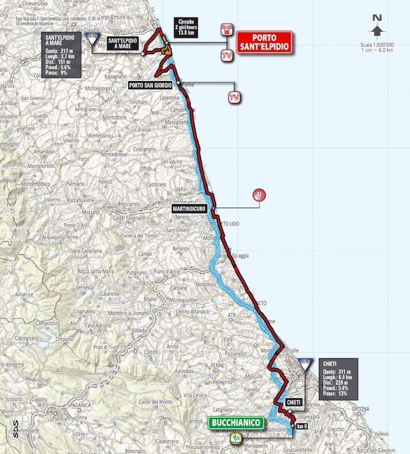 2014.03.17 ore 14,30 - Streaming Video TIRRENO_ADRIATICO 2014 (Ita) (12-18 marzo 2014) - 6a tappa - Bucchianico - Porto Sant'Elpidio - 189,0 km - 17 marzo 2014 - Elite STRADA ** T06_pl10