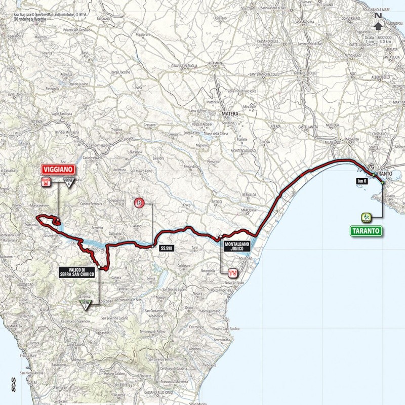 italia - Giro d'Italia 2014 - 5a tappa - Taranto-Viggiano - 203,0 km (14 maggio 2014) Tappa_43