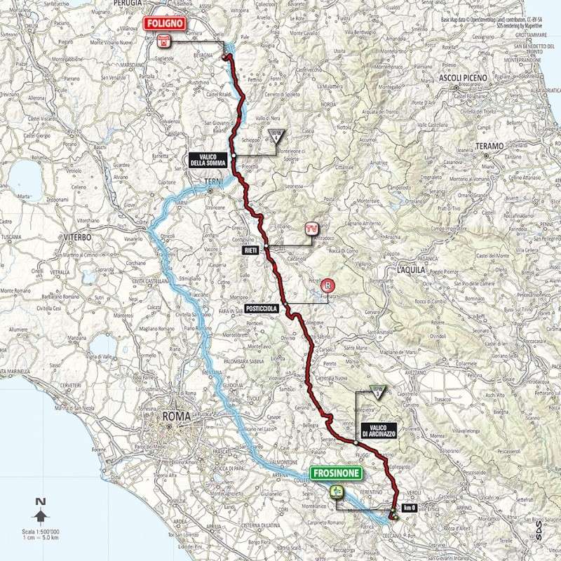 italia - Giro d'Italia 2014 - 7a tappa - Frosinone-Foligno - 211,0 km (16 maggio 2014) Tappa_47