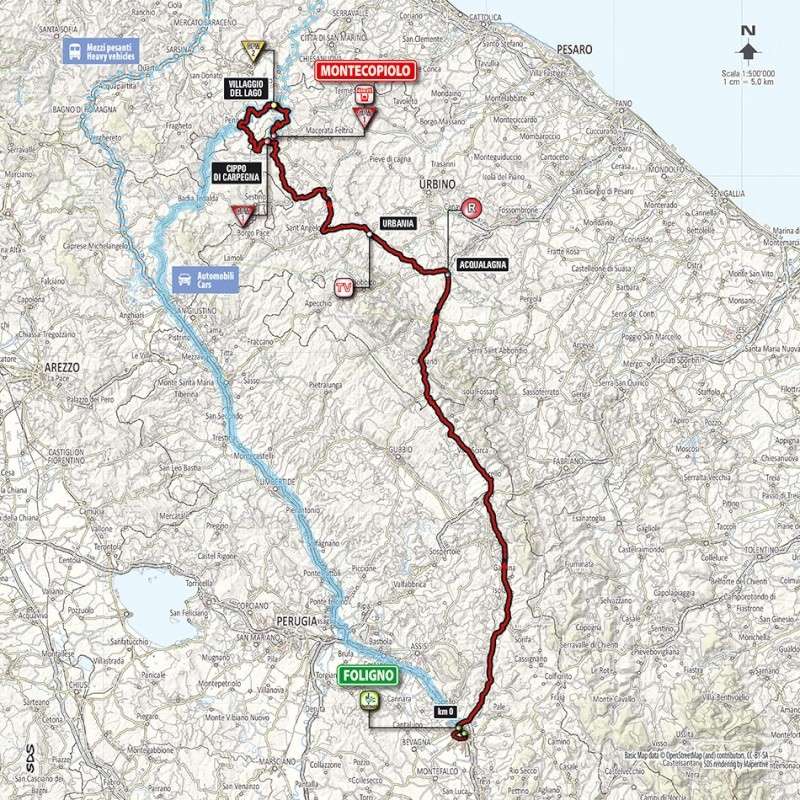 italia - Giro d'Italia 2014 - 8a tappa - Foligno-Montecopiolo - 179,0 km (17 maggio 2014) Tappa_49