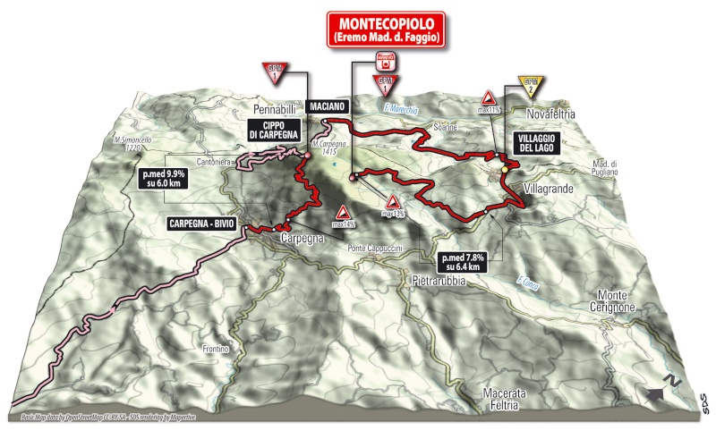 italia - Giro d'Italia 2014 - 8a tappa - Foligno-Montecopiolo - 179,0 km (17 maggio 2014) Tappa_51