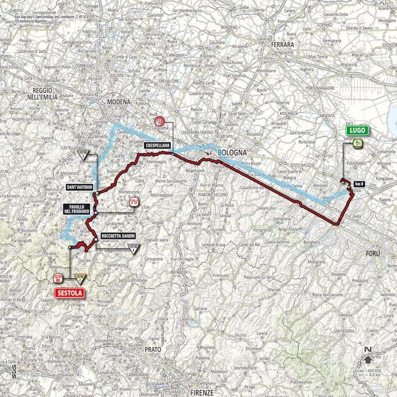 italia - Giro d'Italia 2014 - 9a tappa - Lugo-Sestola - 172,0 km (18 maggio 2014) Tappa_54