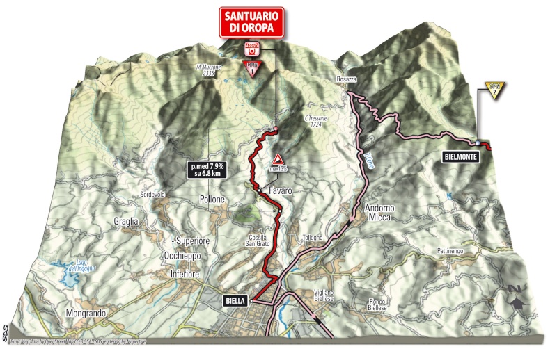 italia - Giro d'Italia 2014 - 14a tappa - Agliè-Oropa (Biella) - 164,0 km (24 maggio 2014) Tappa_71