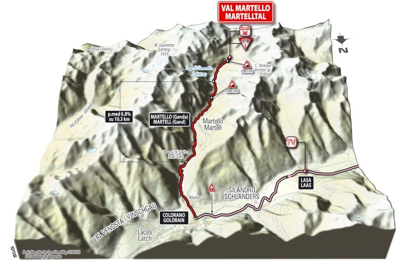 italia - Giro d'Italia 2014 - 16a tappa - Ponte di Legno-Val Martello (Martelltal) - 139,0 km (27 maggio 2014) Tappa_81