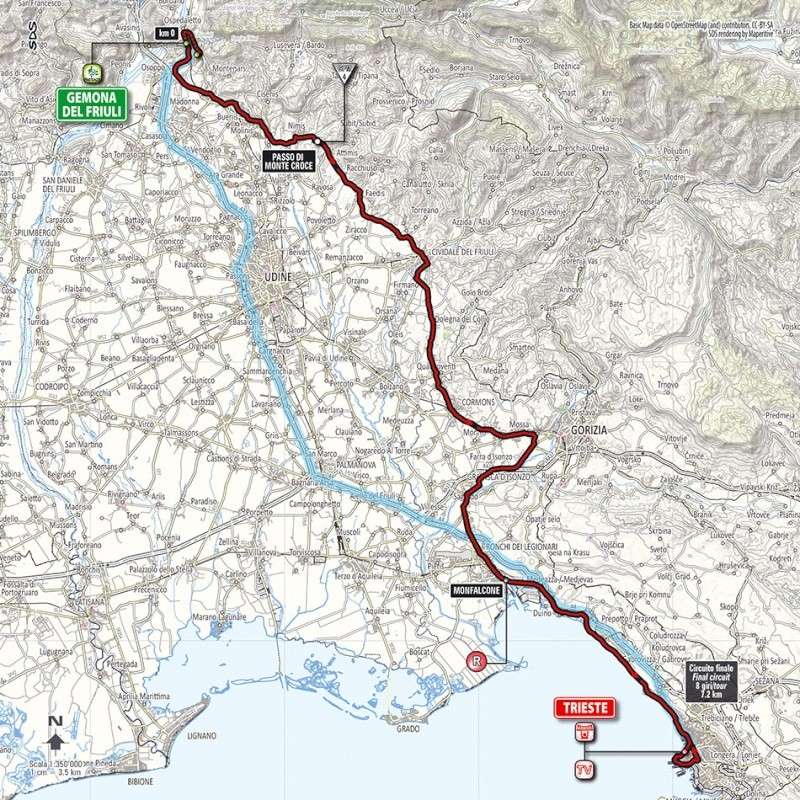 italia - Giro d'Italia 2014 - 21a tappa - Gemona del Friuli-Trieste - 172,0 km (01 giugno 2014) Tappa_98