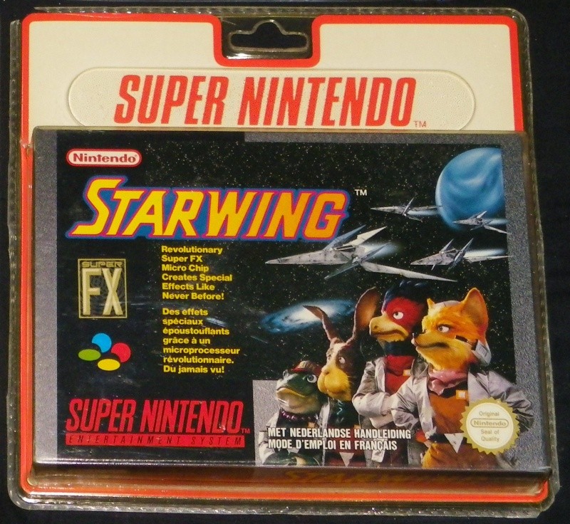 [ECH] Blister Rigide Starwing Super Nintendo Imgp1314