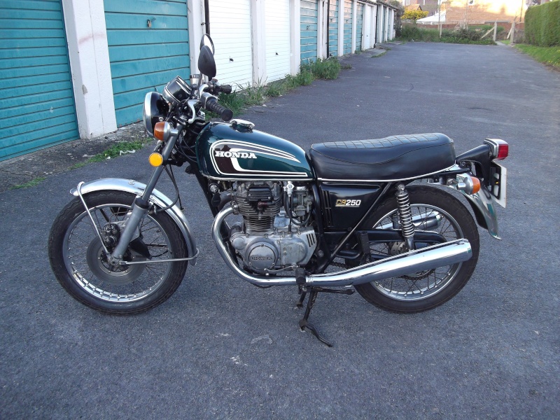 honda cb 250 G5 Original Exhaust  Hondaq10