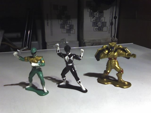 Modellini serie Power Rangers 26-05-12