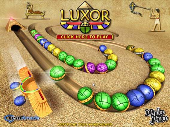 لعبة Luxor كاملة Luxor11