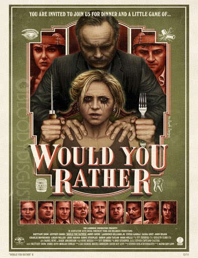 Ver Would You Rather (2012) (VL)] [DVD-R],Terror Would10