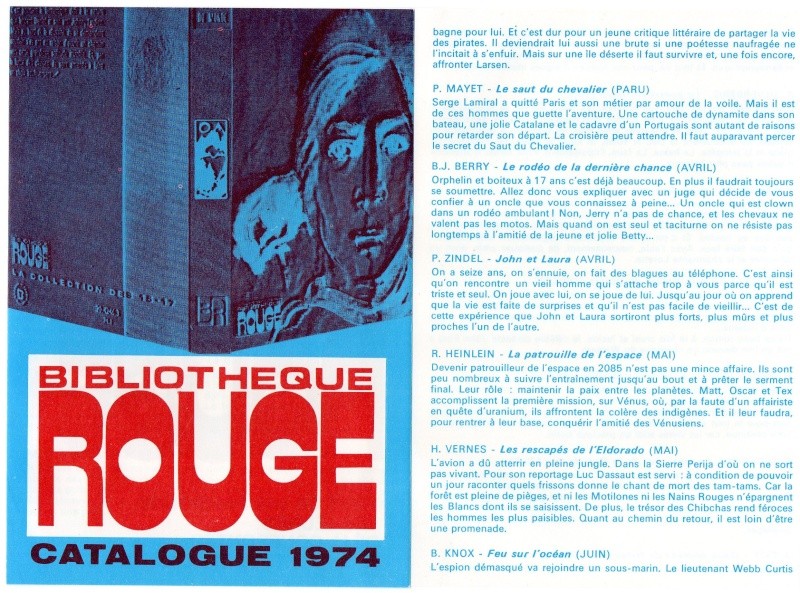 Catalogue BIBLIOTHEQUE ROUGE 1974 et POCHE ROUGE Img32110