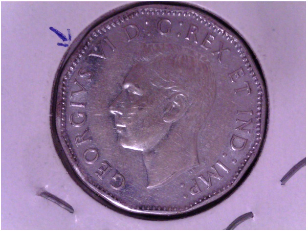 1945 - Coin Entrechoqué (Die Clash) sur Coin Pivoté (Rotated Die) Plokml10