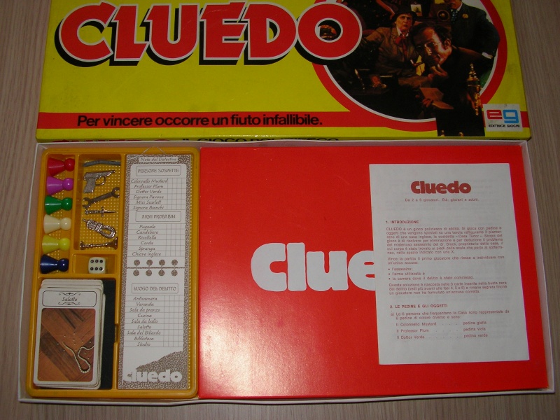 CLUEDO - Editrice Giochi 1981 Sany0116
